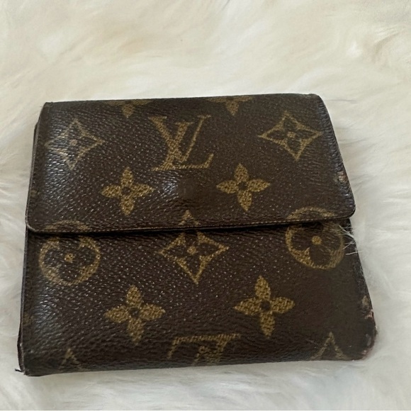 Louis Vuitton Brown and Gold Monogram Wallet